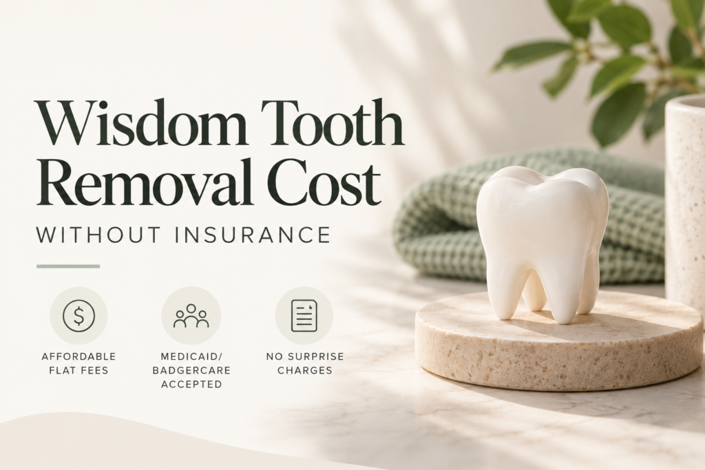 How Much Does Wisdom Tooth Removal Cost Without Insurance in Wisconsin?